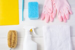 掃除用の道具一式